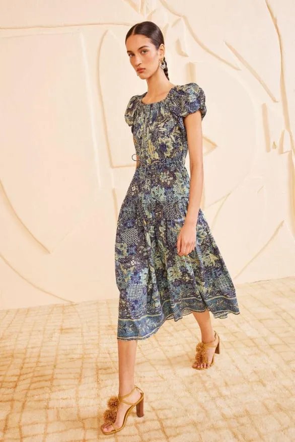 Abigail Dress Portofino Women Ulla Johnson Dresses Abigail Dress Portofino Women Ulla Johnson Dresses