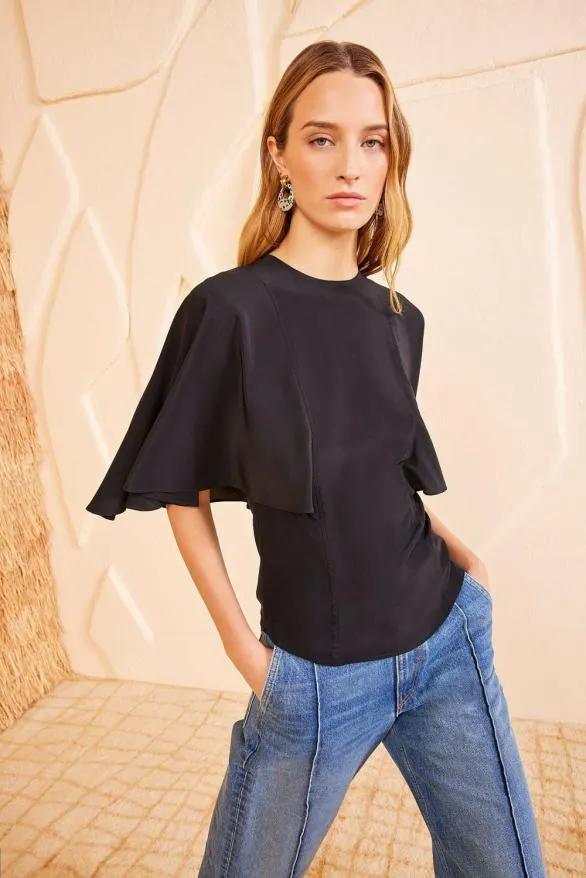 Ada Top Noir Women Ulla Johnson Tops Ada Top Noir Women Ulla Johnson Tops