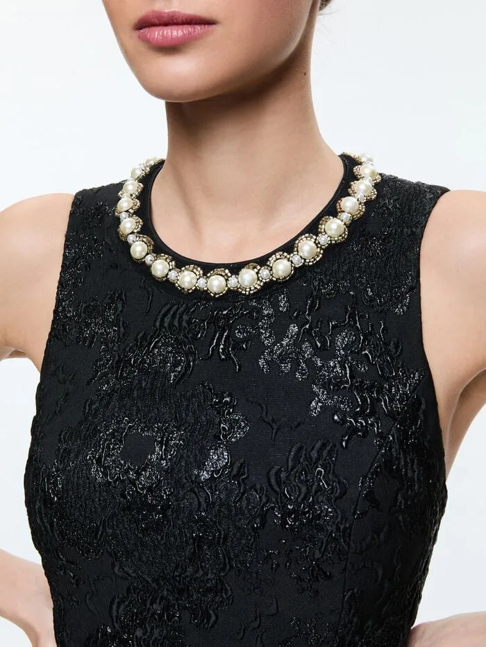 Alice Olivia DRESSES WOMEN ALISTAIR MINI GOWN Black
