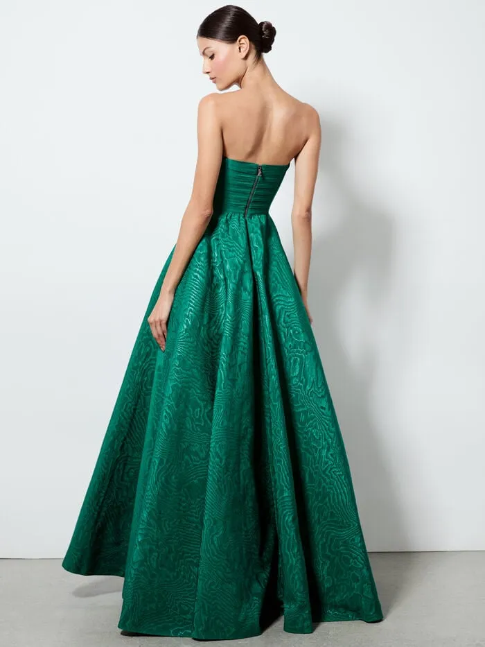 Alice Olivia DRESSES WOMEN BRIDGETTE MAXI GOWN Forest Green
