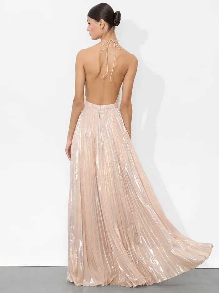 Alice Olivia DRESSES WOMEN CAMILA MAXI GOWN Pearl Blush