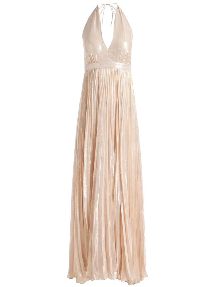 Alice Olivia DRESSES WOMEN CAMILA MAXI GOWN Pearl Blush
