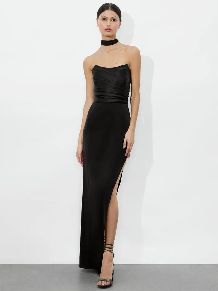 Alice Olivia DRESSES WOMEN CARLEA MAXI DRESS Black