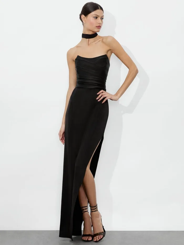 Alice Olivia DRESSES WOMEN CARLEA MAXI DRESS Black