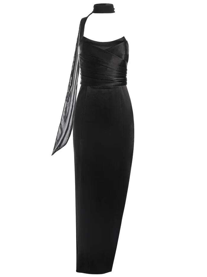 Alice Olivia DRESSES WOMEN CARLEA MAXI DRESS Black