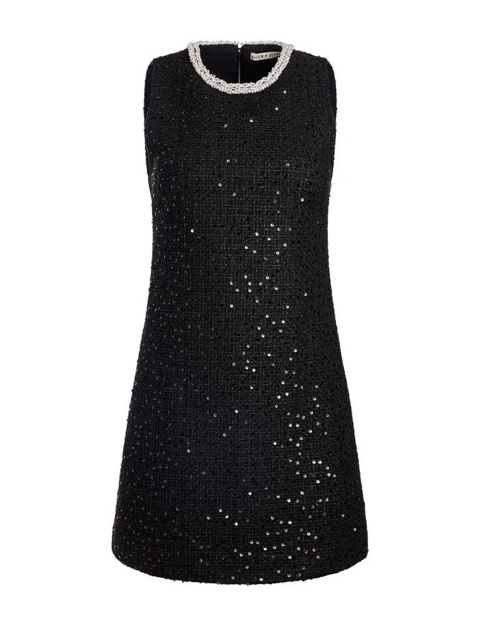 Alice Olivia DRESSES WOMEN COLEY MINI DRESS Black