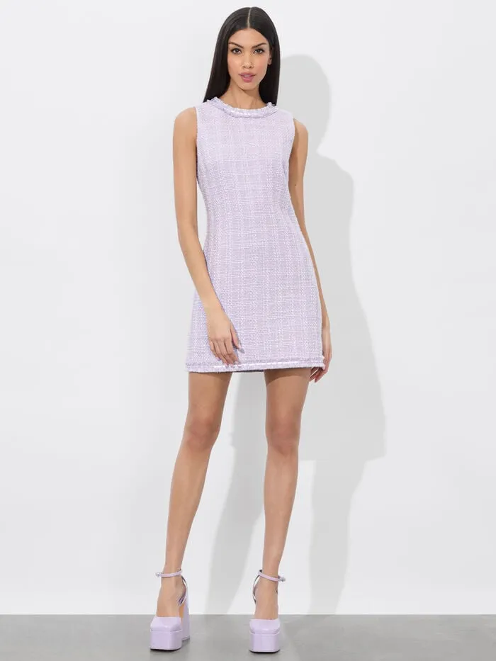 Alice Olivia DRESSES WOMEN COLEY MINI DRESS Lilac