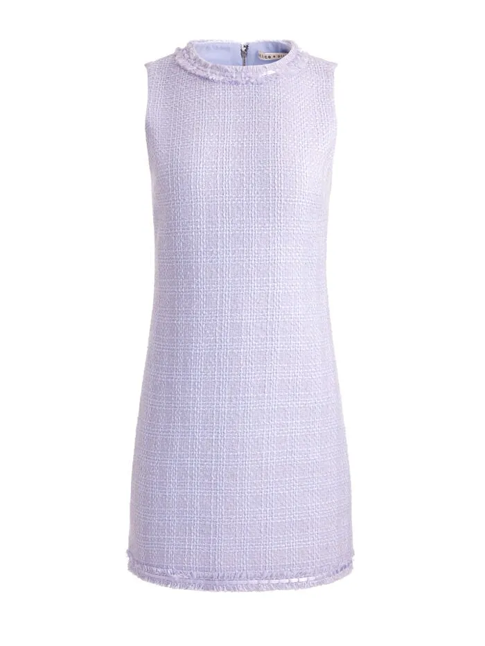 Alice Olivia DRESSES WOMEN COLEY MINI DRESS Lilac