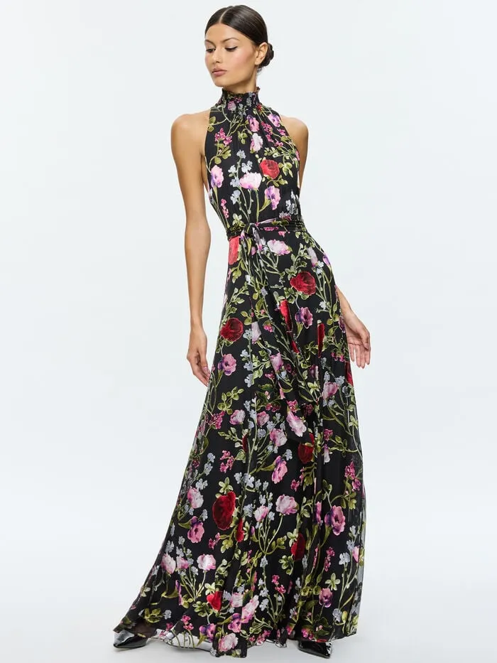 Alice Olivia DRESSES WOMEN DITA MAXI DRESS Floral Dreams