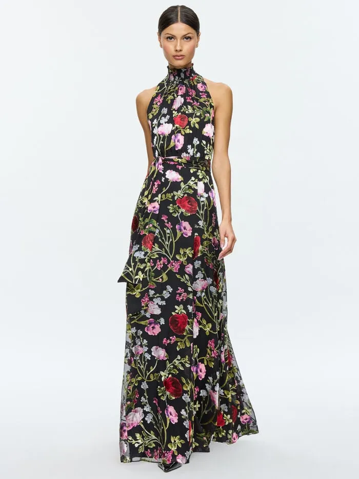 Alice Olivia DRESSES WOMEN DITA MAXI DRESS Floral Dreams
