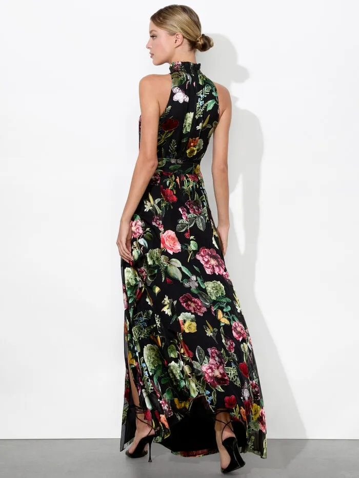 Alice Olivia DRESSES WOMEN DITA MAXI DRESS In The Wind Floral