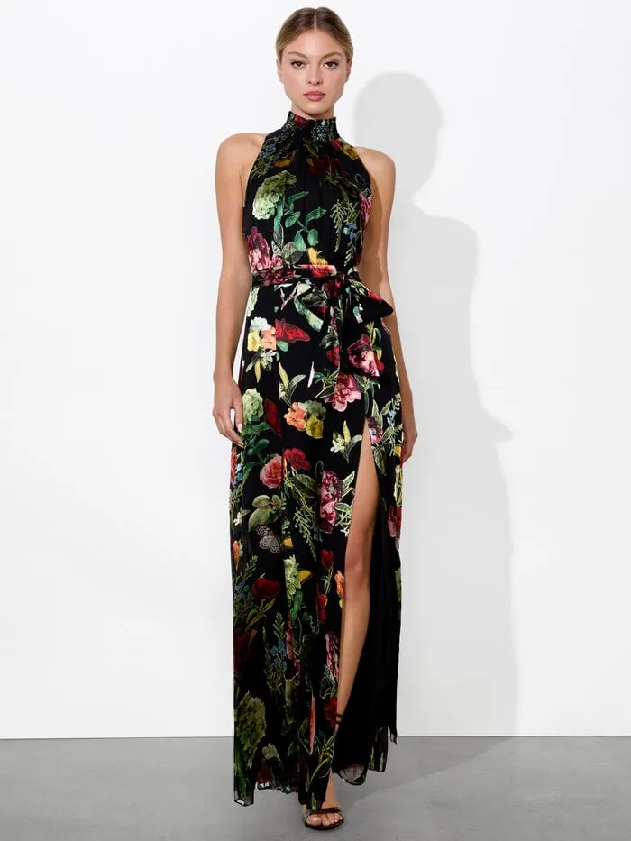 Alice Olivia DRESSES WOMEN DITA MAXI DRESS In The Wind Floral
