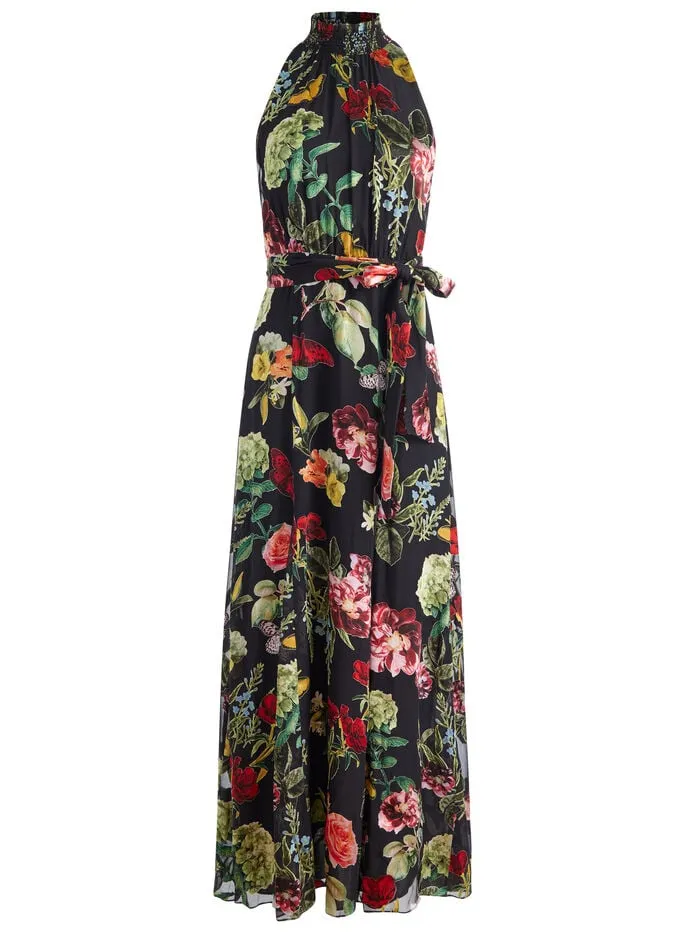 Alice Olivia DRESSES WOMEN DITA MAXI DRESS In The Wind Floral