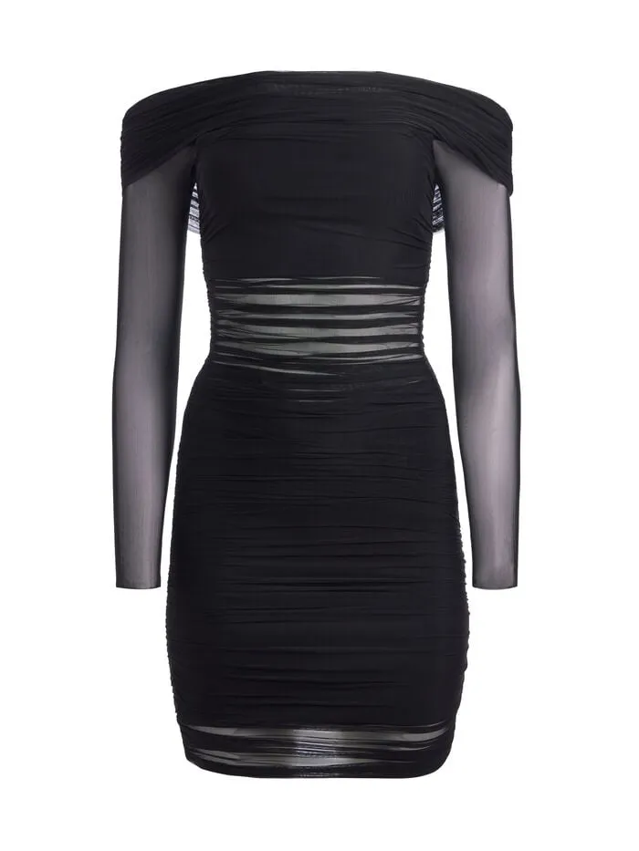 Alice Olivia DRESSES WOMEN ISADOLA MINI DRESS Black
