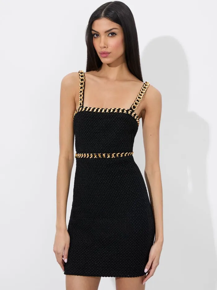 Alice Olivia DRESSES WOMEN KELLY MINI DRESS Black