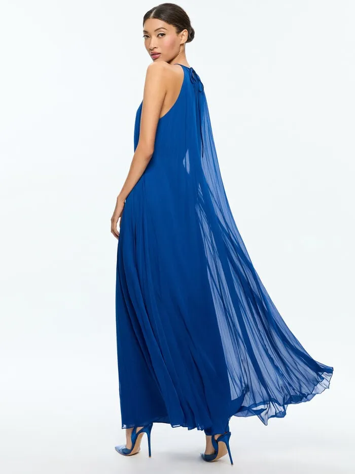 Alice Olivia DRESSES WOMEN MATIRA MAXI DRESS Royal