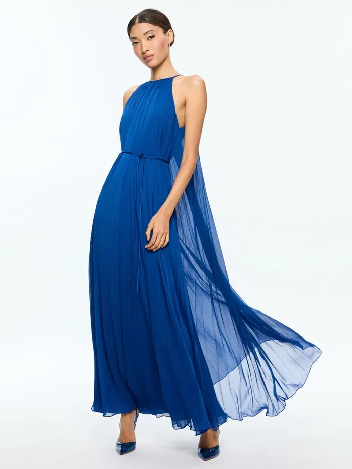 Alice Olivia DRESSES WOMEN MATIRA MAXI DRESS Royal