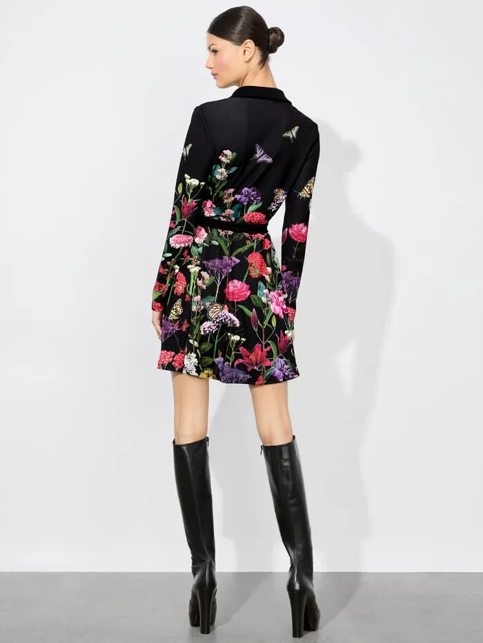 Alice Olivia DRESSES WOMEN MILLICENT MINI DRESS Secret Garden