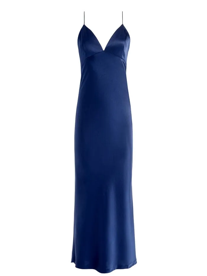 Alice Olivia DRESSES WOMEN MONTANA TIE BACK GOWN Azure