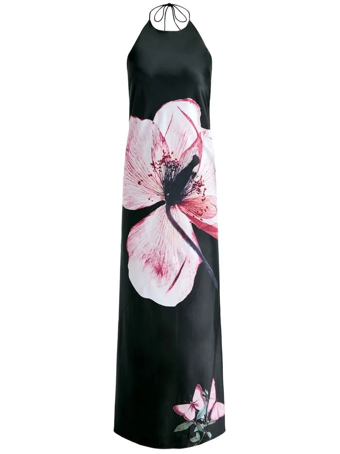 Alice Olivia DRESSES WOMEN MONTANA TIE BACK GOWN Luna Floral