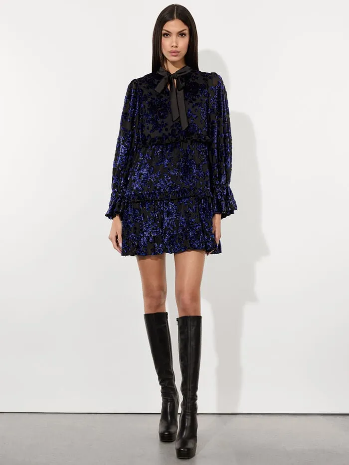 Alice Olivia DRESSES WOMEN MORANNE TUNIC DRESS Midnight Blue