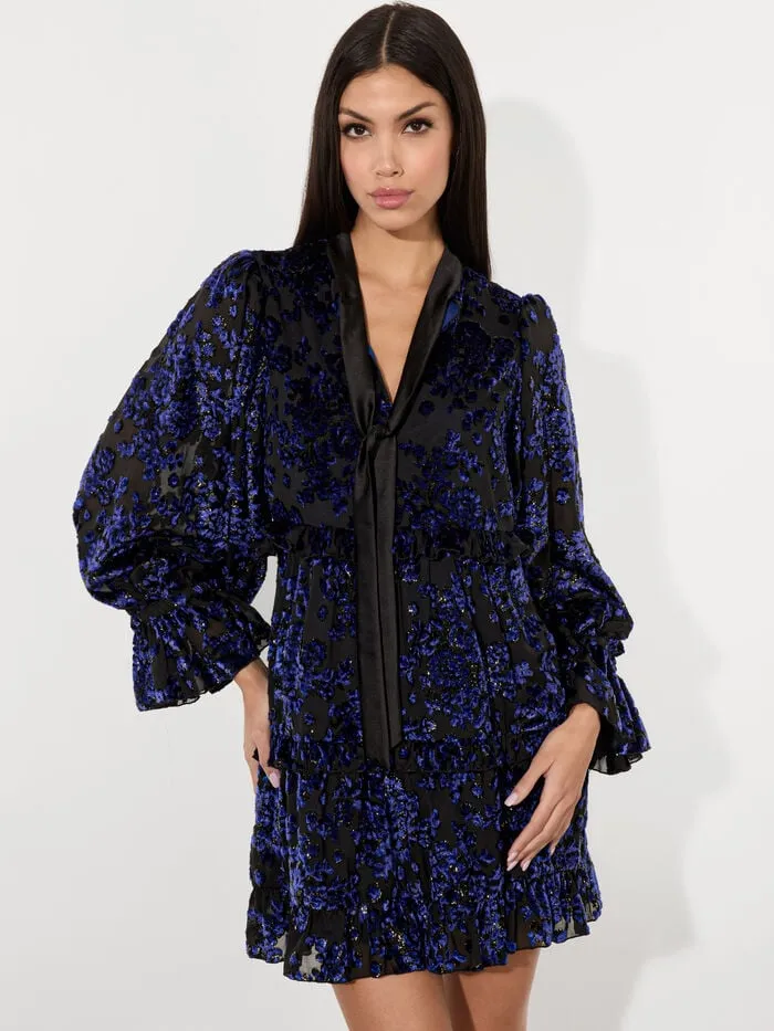 Alice Olivia DRESSES WOMEN MORANNE TUNIC DRESS Midnight Blue