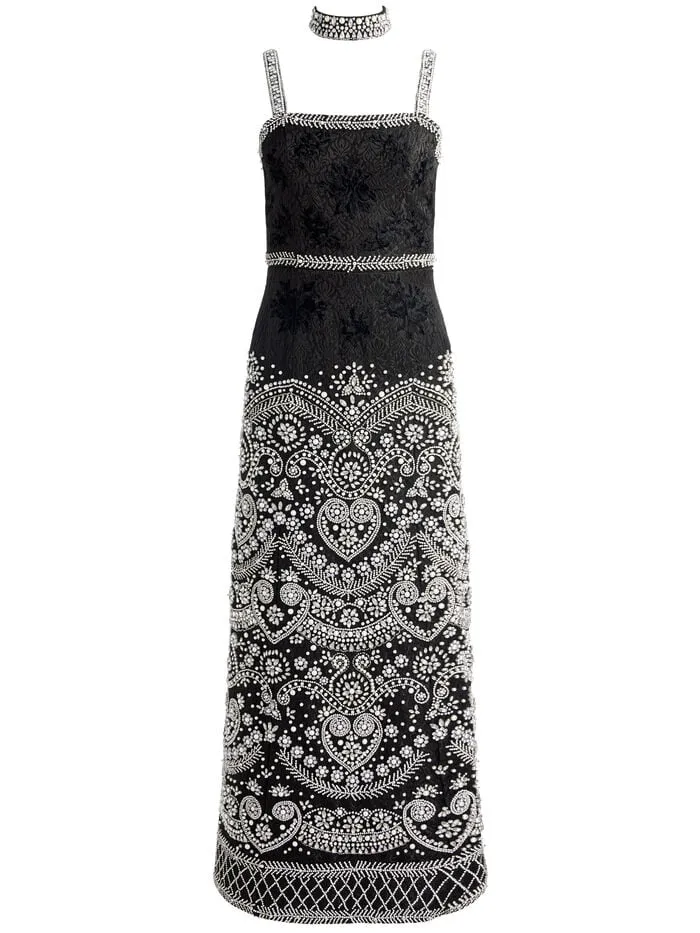 Alice Olivia DRESSES WOMEN PAIGE MAXI GOWN Blackandmulti