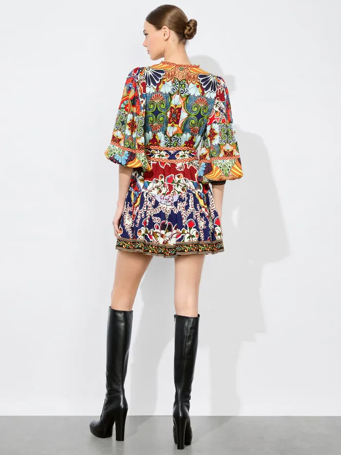Alice Olivia DRESSES WOMEN SADIE MINI SHIRT DRESS On The Road