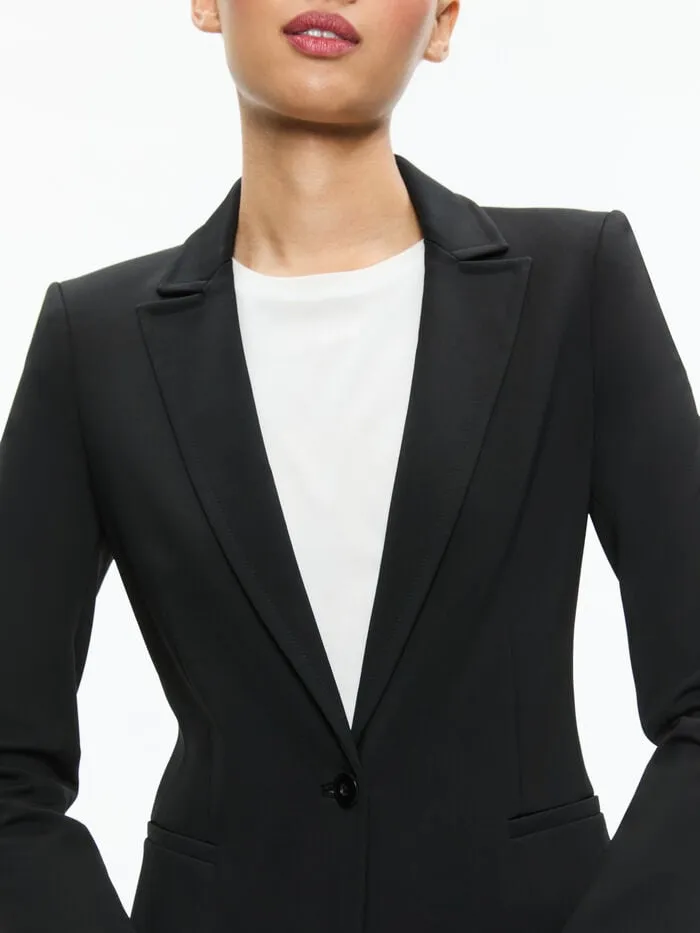 Alice Olivia JACKETS COATS WOMEN BREANN FITTED BLAZER Black