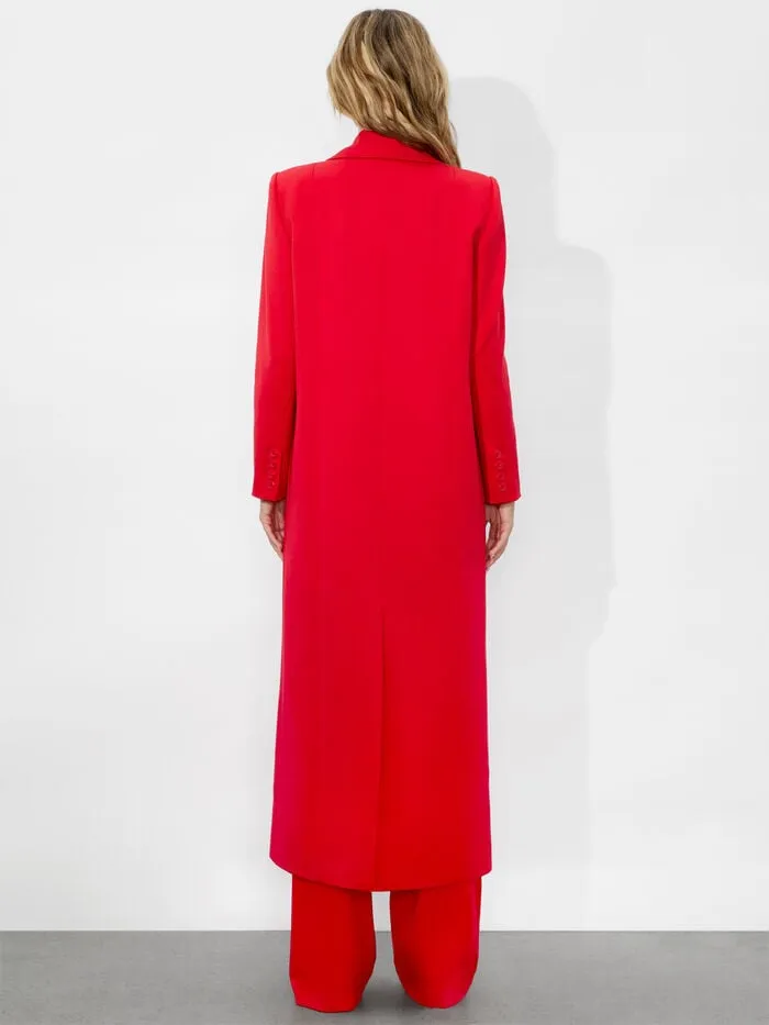Alice Olivia JACKETS COATS WOMEN COLLEY LONG BLAZER Bright Ruby