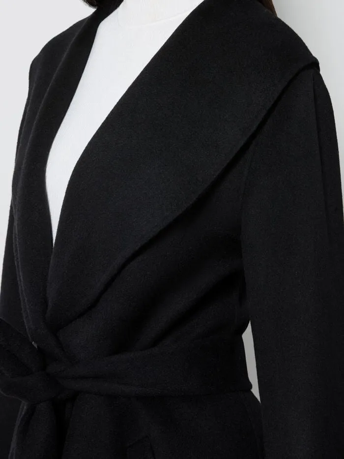 Alice Olivia JACKETS COATS WOMEN MARCELENE MIDI COAT Black