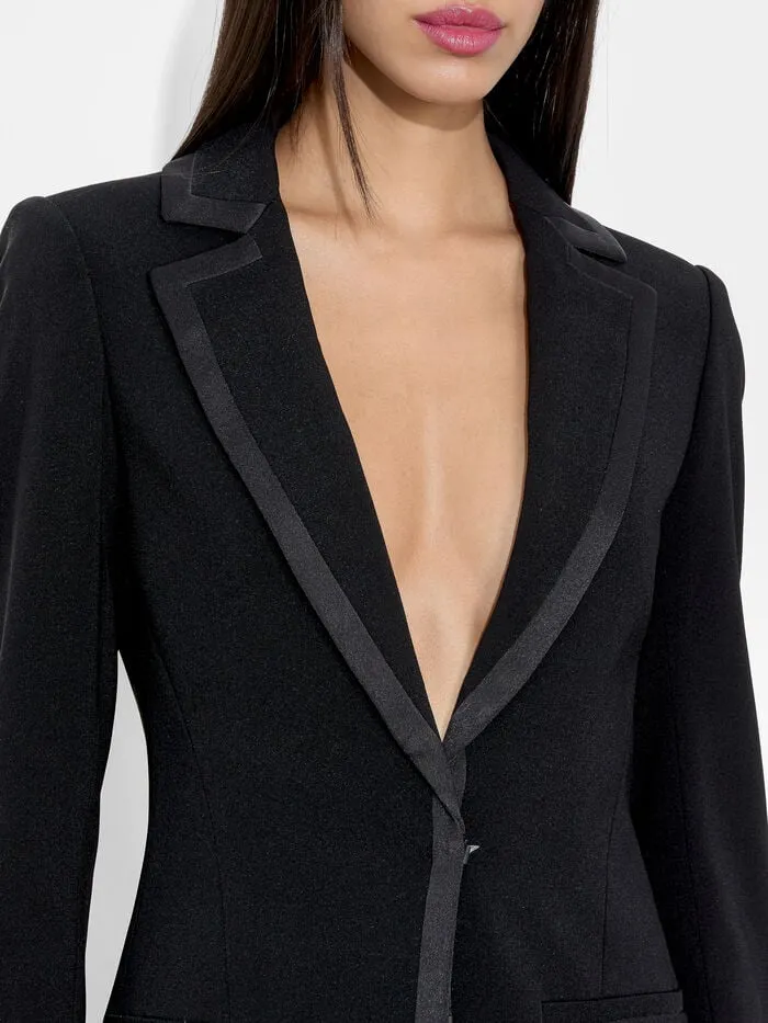 Alice Olivia JACKETS COATS WOMEN MYA FITTED BLAZER Black