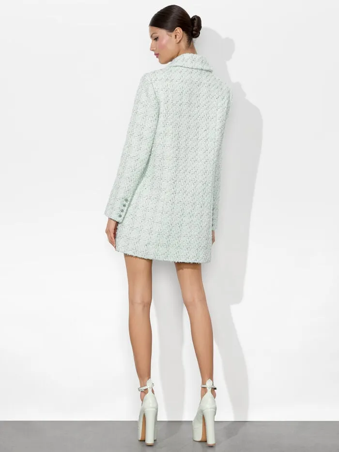 Alice Olivia JACKETS COATS WOMEN PURCELL PEACOAT Sea Spray