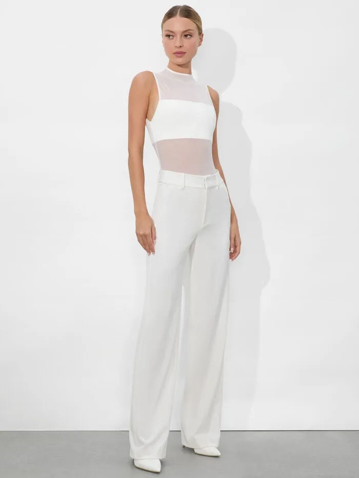 Alice Olivia PANTS WOMEN ALEXANDER TROUSER Off White