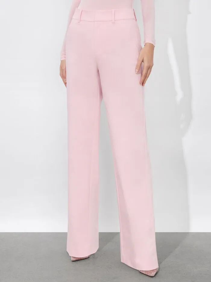 Alice Olivia PANTS WOMEN ALEXANDER TROUSER Shell Pink