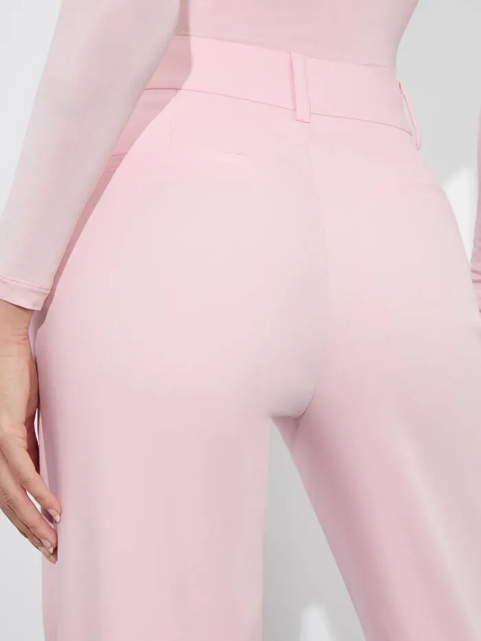 Alice Olivia PANTS WOMEN ALEXANDER TROUSER Shell Pink