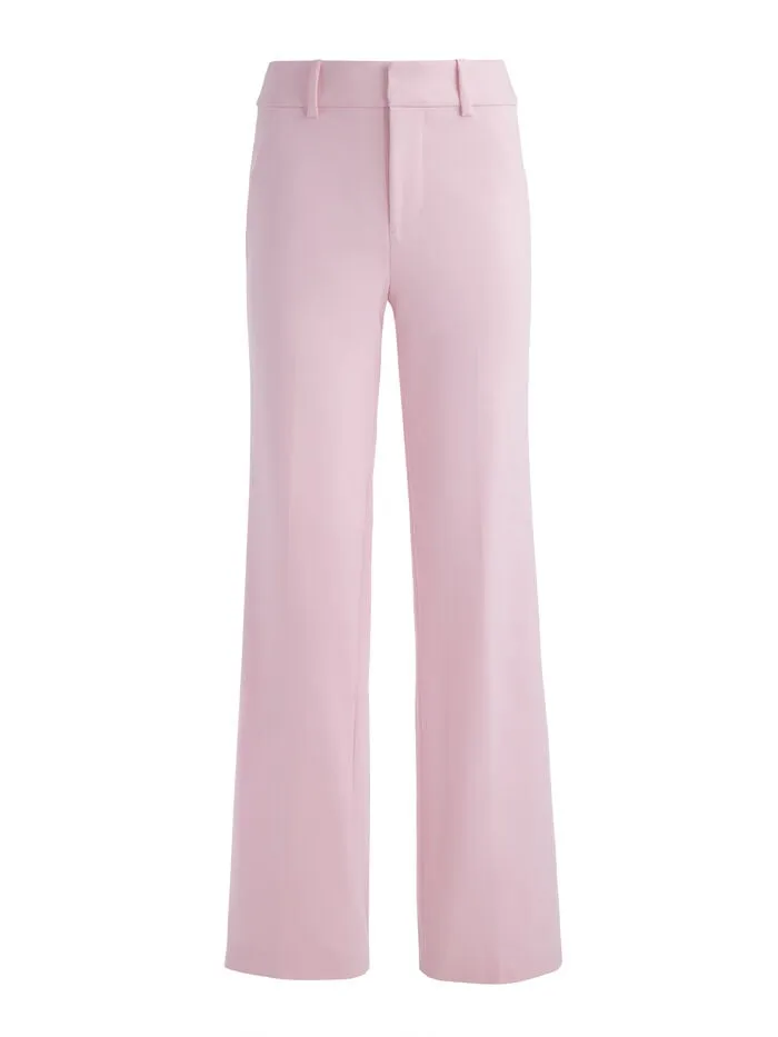 Alice Olivia PANTS WOMEN ALEXANDER TROUSER Shell Pink