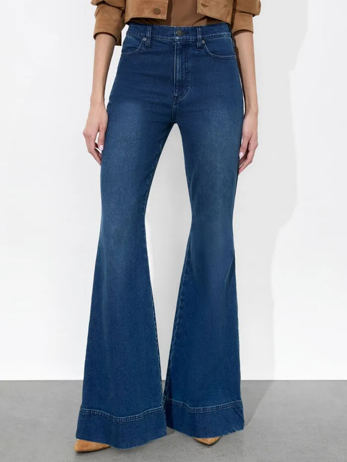 Alice Olivia PANTS WOMEN BEAUTIFUL BELL JEAN Love Train