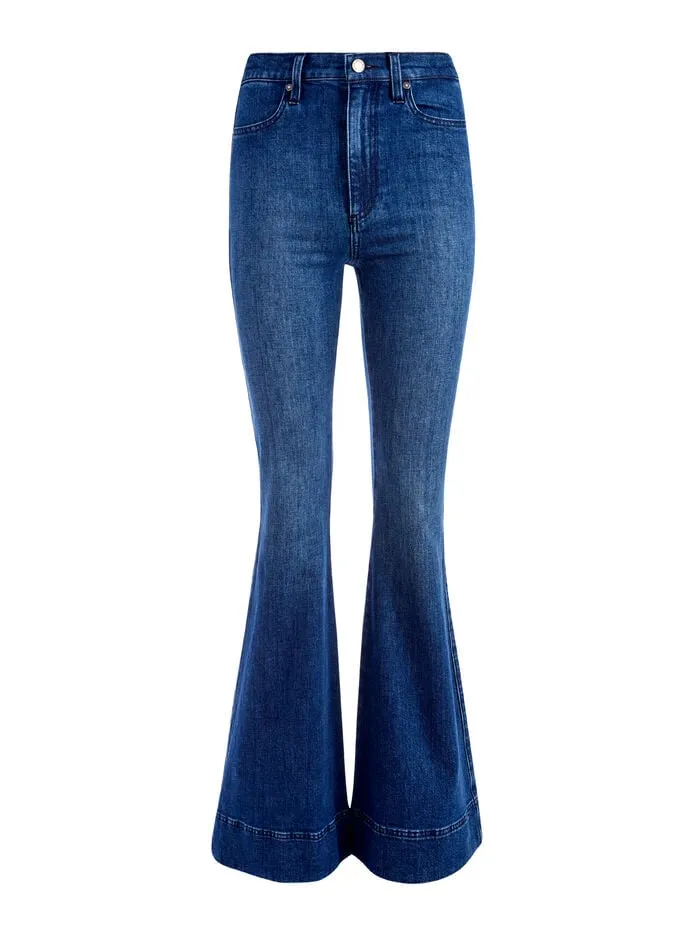Alice Olivia PANTS WOMEN BEAUTIFUL BELL JEAN Love Train