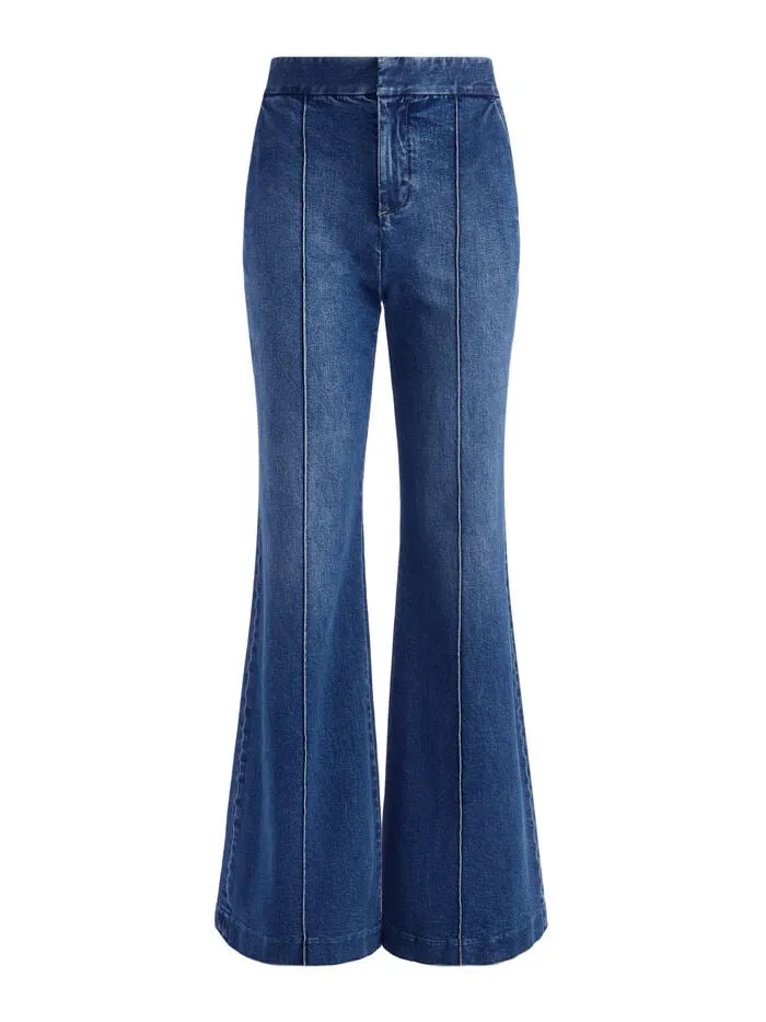 Alice Olivia PANTS WOMEN DYLAN JEAN Love Train