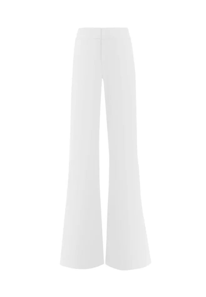 Alice Olivia PANTS WOMEN DYLAN PANT White