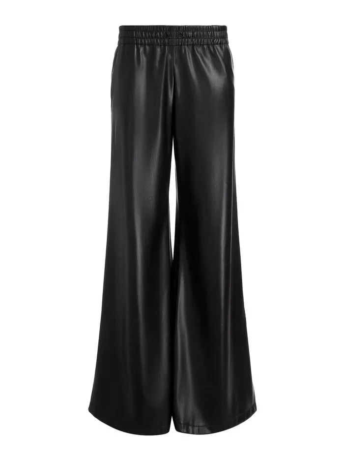 Alice Olivia PANTS WOMEN ELBA VEGAN PANT Black