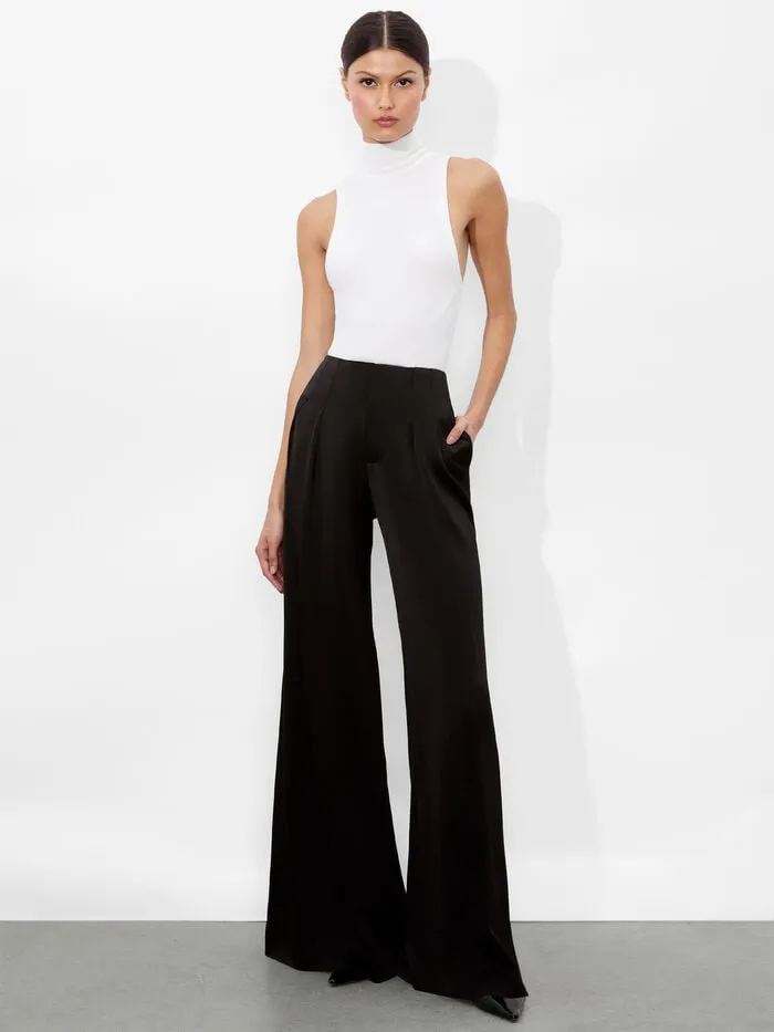 Alice Olivia PANTS WOMEN ELOISE WIDE LEG PANT Black