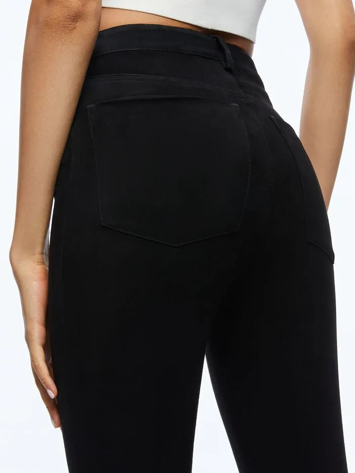 Alice Olivia PANTS WOMEN MIKAH SUEDE PANT Black