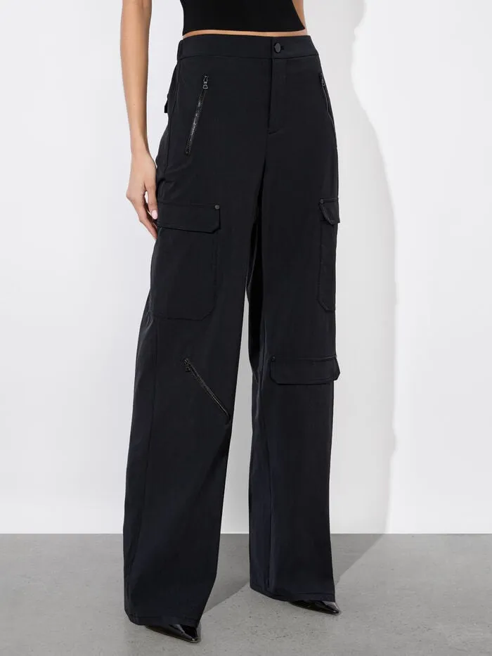 Alice Olivia PANTS WOMEN MILO CARGO PANT Black