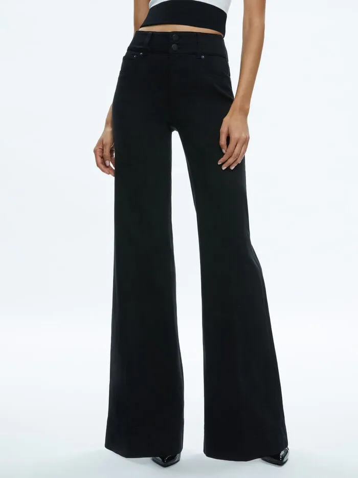 Alice Olivia PANTS WOMEN MISSA JEAN Black