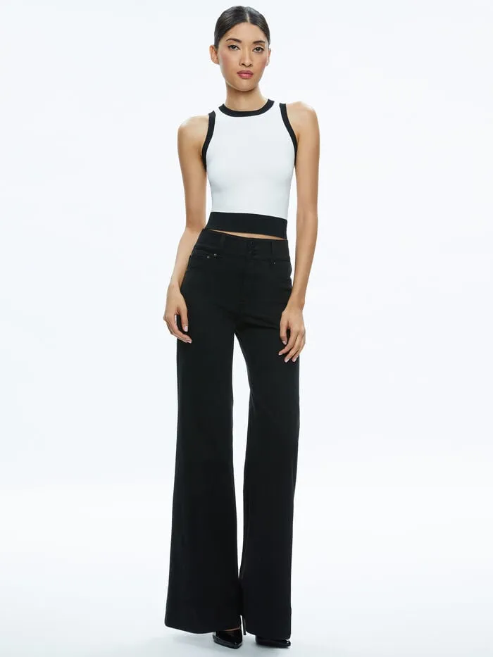 Alice Olivia PANTS WOMEN MISSA JEAN Black