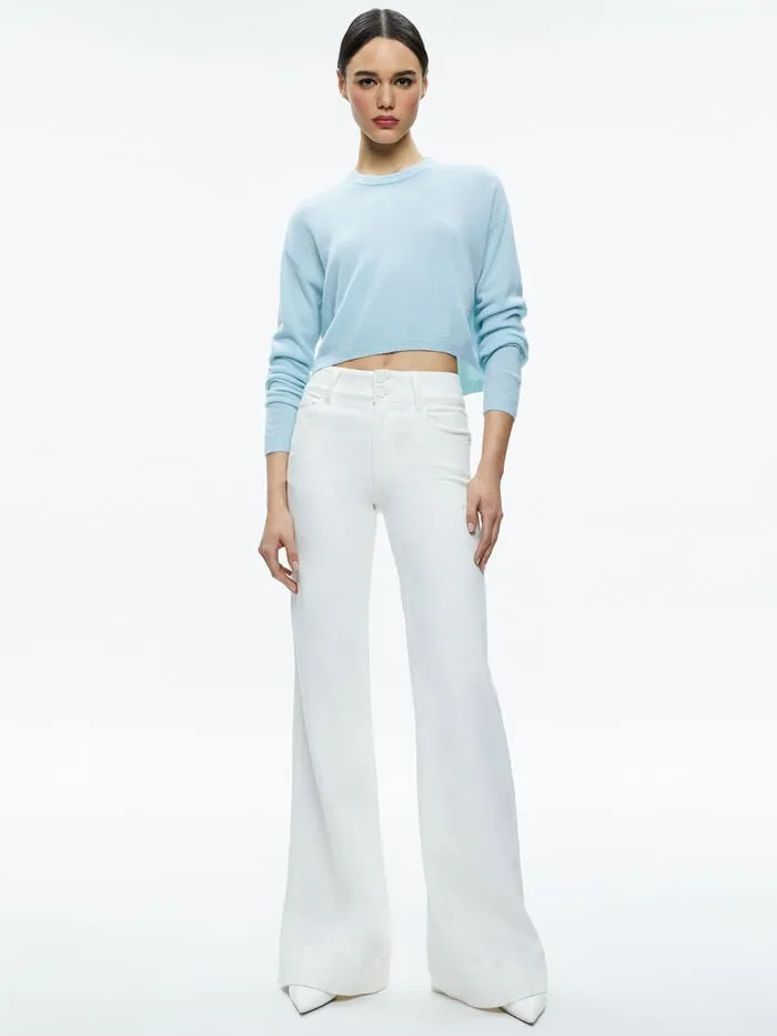 Alice Olivia PANTS WOMEN MISSA JEAN Off White