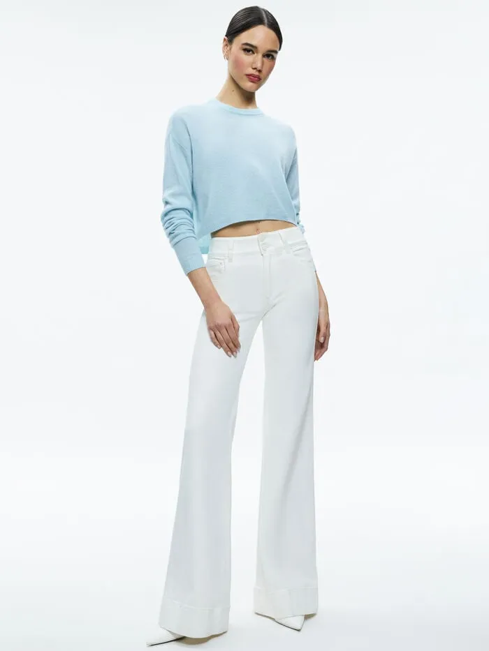 Alice Olivia PANTS WOMEN MISSA JEAN Off White