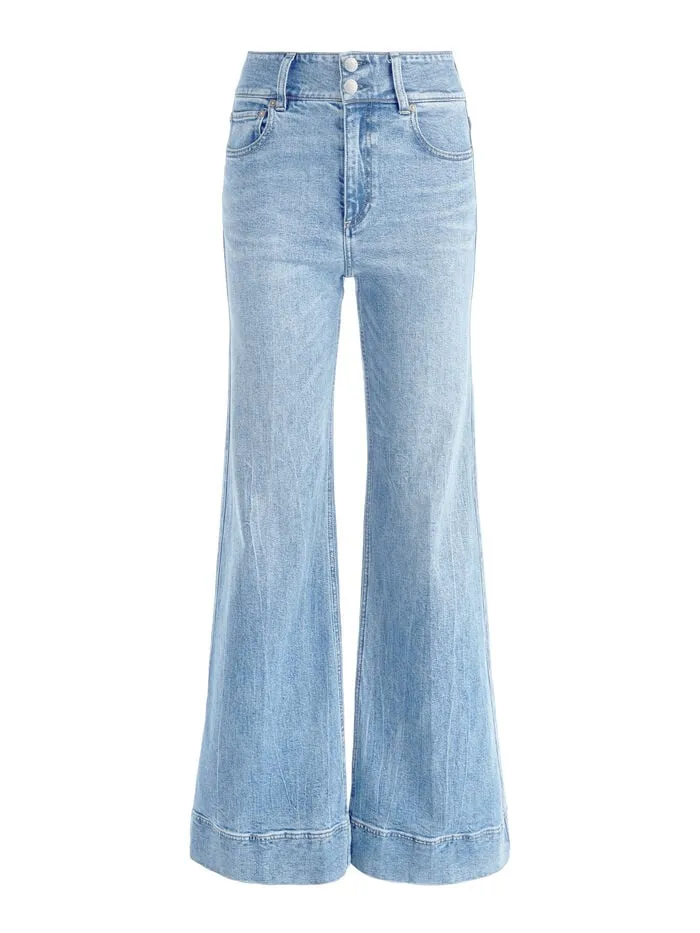 Alice Olivia PANTS WOMEN MISSA JEAN Rockstar Blue